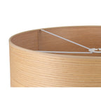 NL76919 Vivi Round 600x 210mm Wood Effect Shade  Light Oak/White Laminate