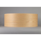 NL76919 Vivi Round 600x 210mm Wood Effect Shade  Light Oak/White Laminate