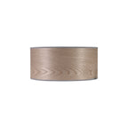 NL76929 Vivi Round 395x 180mm Wood Effect Shade Grey Oak/White Laminate