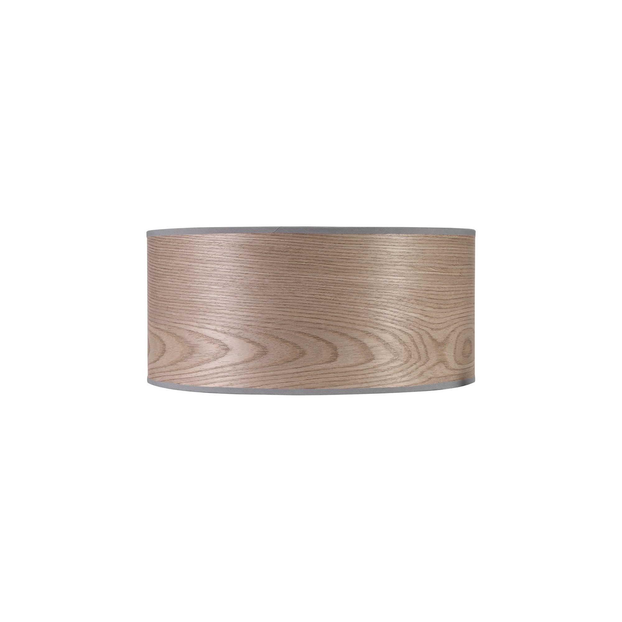 NL76929 Vivi Round 395x 180mm Wood Effect Shade Grey Oak/White Laminate