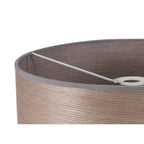 NL76929 Vivi Round 395x 180mm Wood Effect Shade Grey Oak/White Laminate
