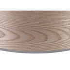NL76929 Vivi Round 395x 180mm Wood Effect Shade Grey Oak/White Laminate
