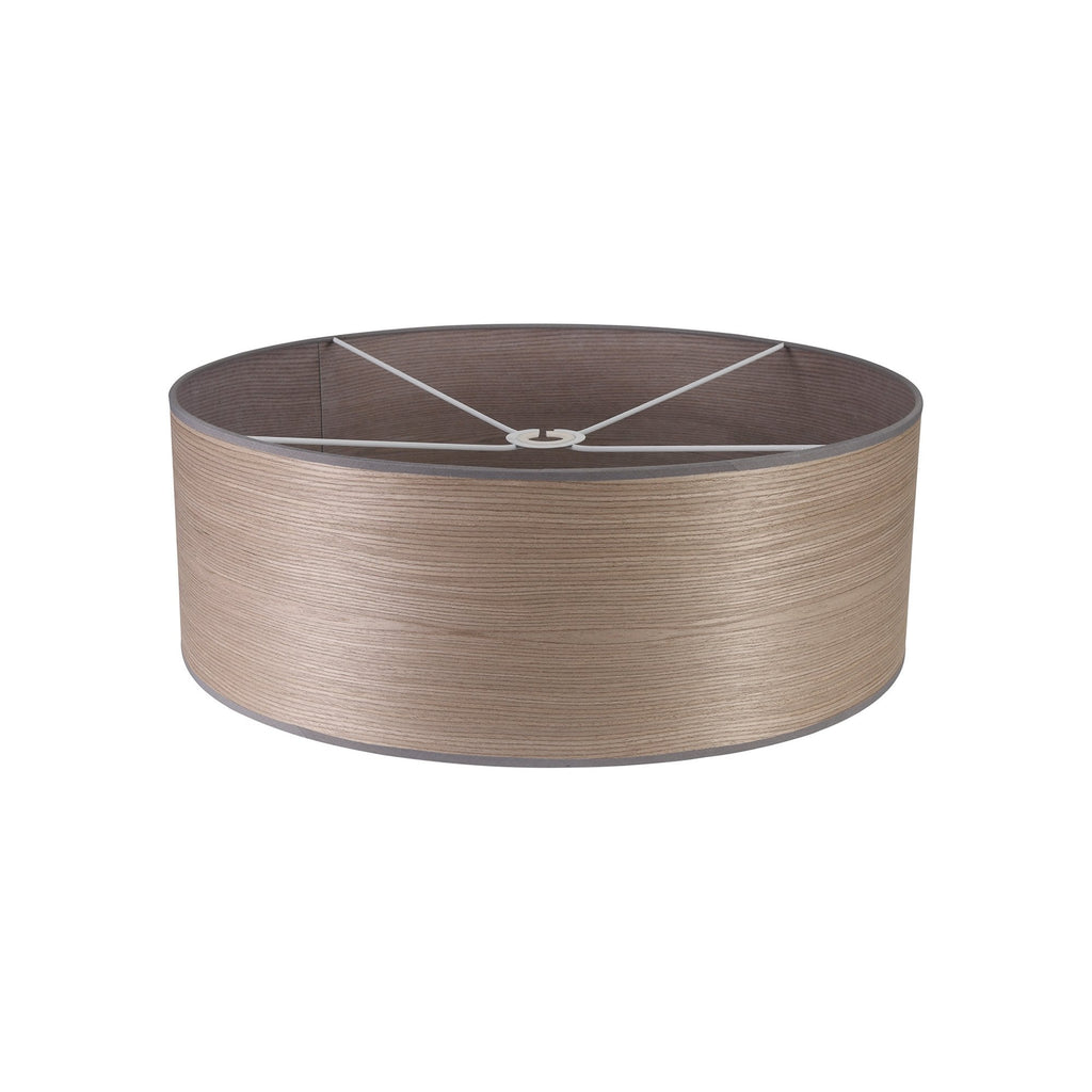 NL76939 Vivi Round 600x 210mm Wood Effect Shade Grey Oak/White Laminate