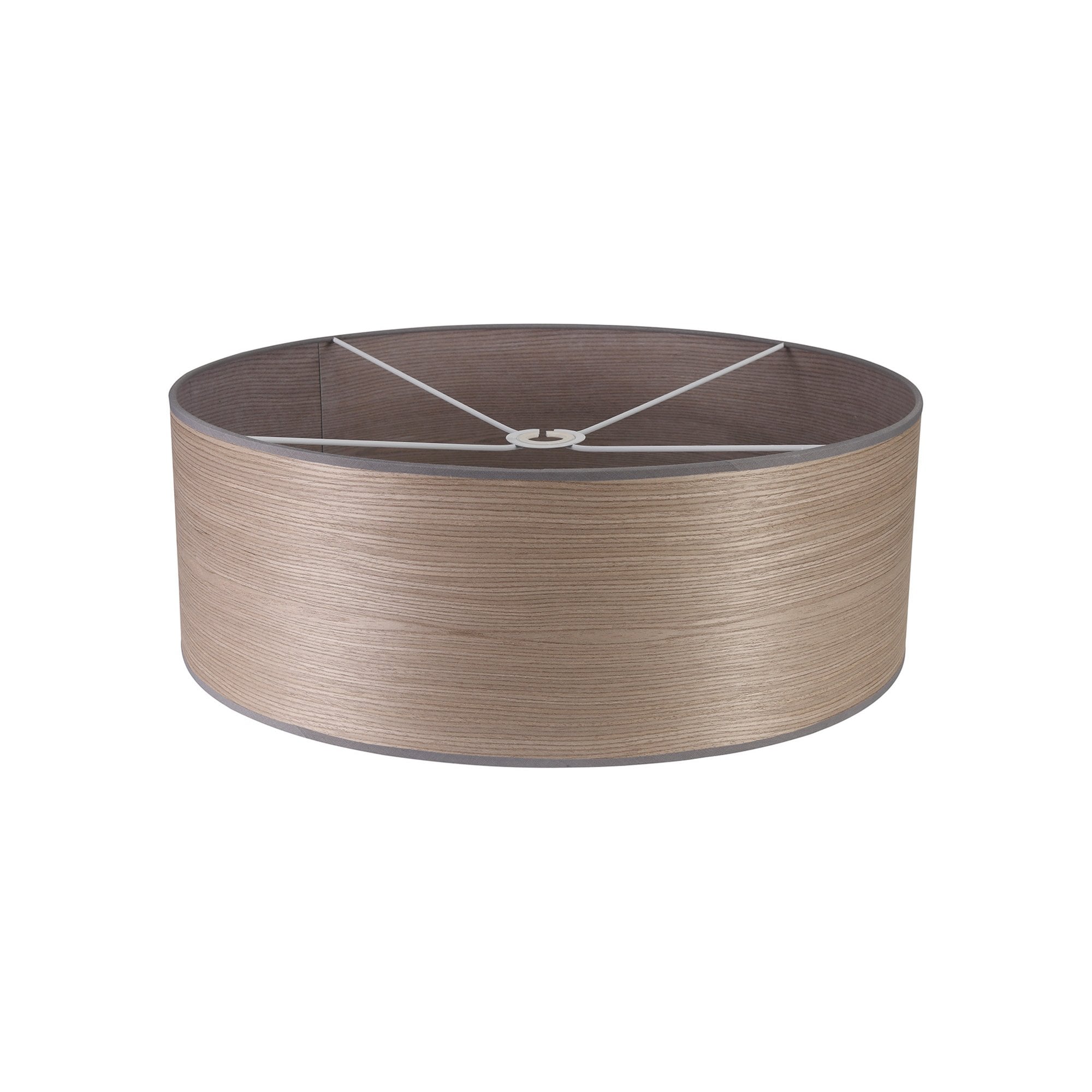 NL76939 Vivi Round 600x 210mm Wood Effect Shade Grey Oak/White Laminate