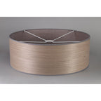 NL76939 Vivi Round 600x 210mm Wood Effect Shade Grey Oak/White Laminate
