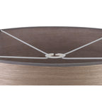 NL76939 Vivi Round 600x 210mm Wood Effect Shade Grey Oak/White Laminate