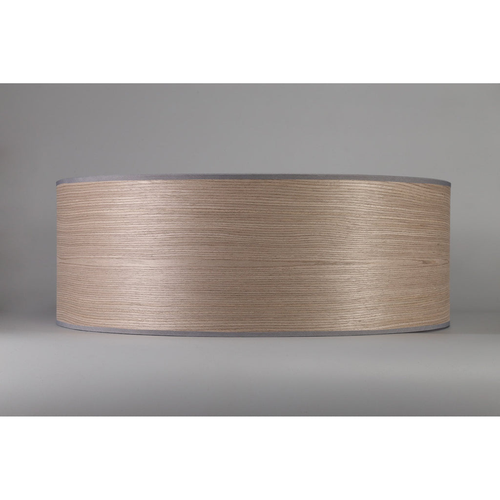 NL76939 Vivi Round 600x 210mm Wood Effect Shade Grey Oak/White Laminate