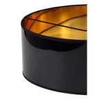 NL76959 Vivi Round 450x 150mm Shade Gold/Black