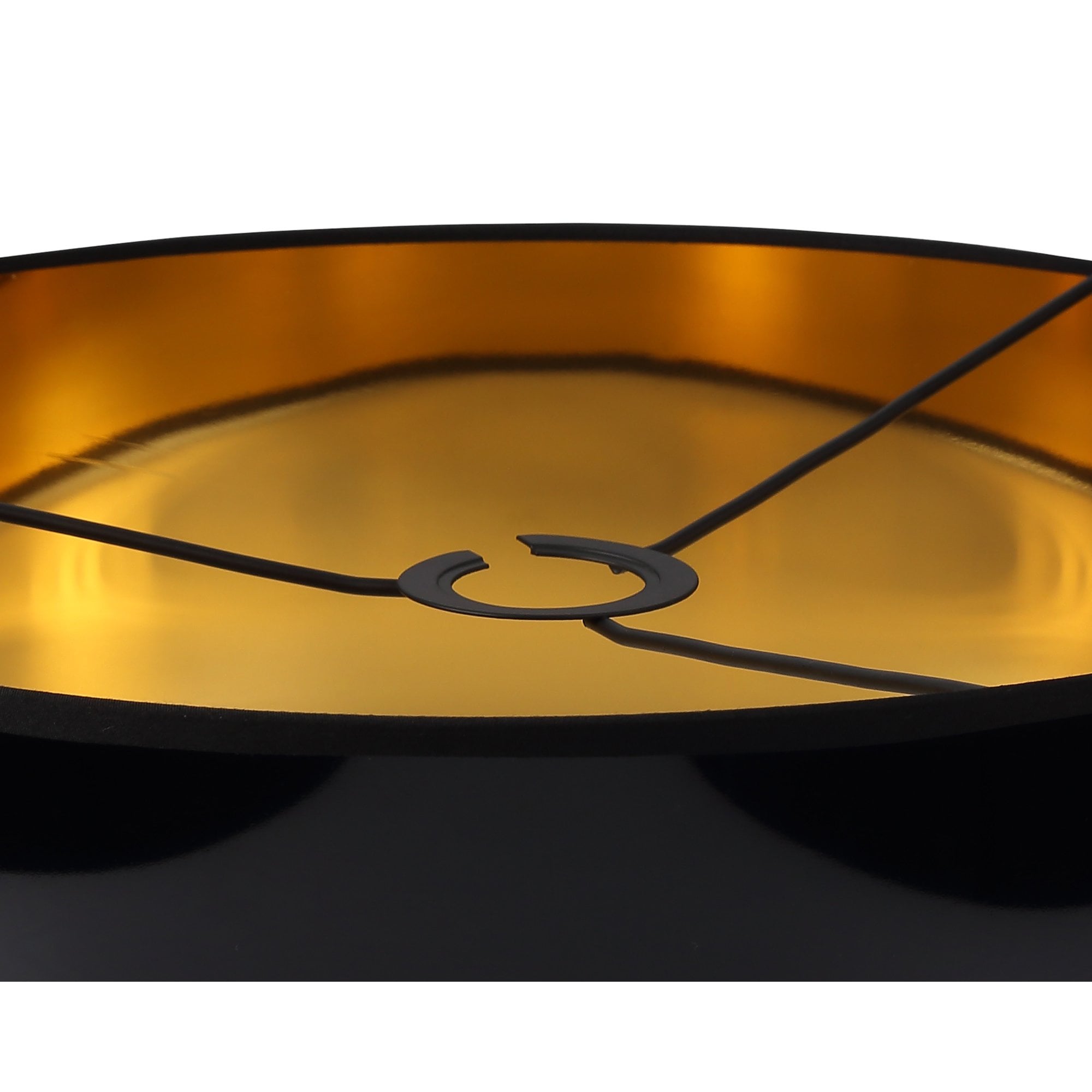 NL76959 Vivi Round 450x 150mm Shade Gold/Black