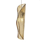 NL78609 Washington Pendant 5M 21 Light Polished Chrome/Clear & Amber & Smoked Glass
