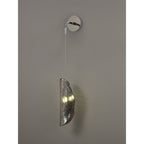 NL81959 Washington Wall Light 1 Light Polished Chrome/Smoked Glass