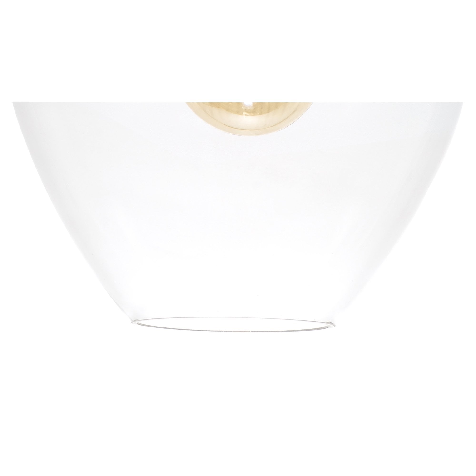 NL84199 Zen Pendant 38cm Round Chrome & Clear