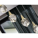 157261 Aquaria LED Pendant 6 Light Matt Gold