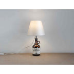 167239 Bottle Table Lamp Kit White Shade