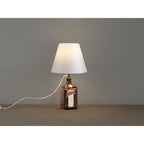 167239 Bottle Table Lamp Kit White Shade