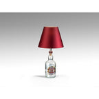 167246 Bottle Kit Table Lamp Garnet Shade