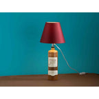 167246 Bottle Kit Table Lamp Garnet Shade