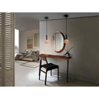 175265 Sincro LED Pendant 1 Light Black/Gold