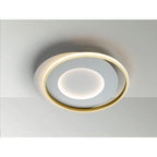 245135 Limbos LED Flush Ceiling Light White/Gold