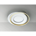 245135 Limbos LED Flush Ceiling Light White/Gold