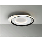 245142 Limbos LED Flush Ceiling Light White/Black