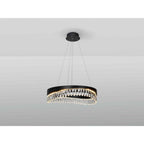 294720 Selene LED Pendant Black Crystal