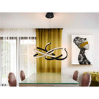 302975 Ring II LED Pendant Black