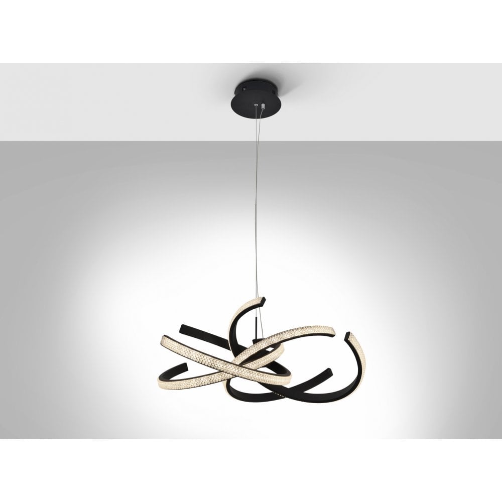 302975 Ring II LED Pendant Black
