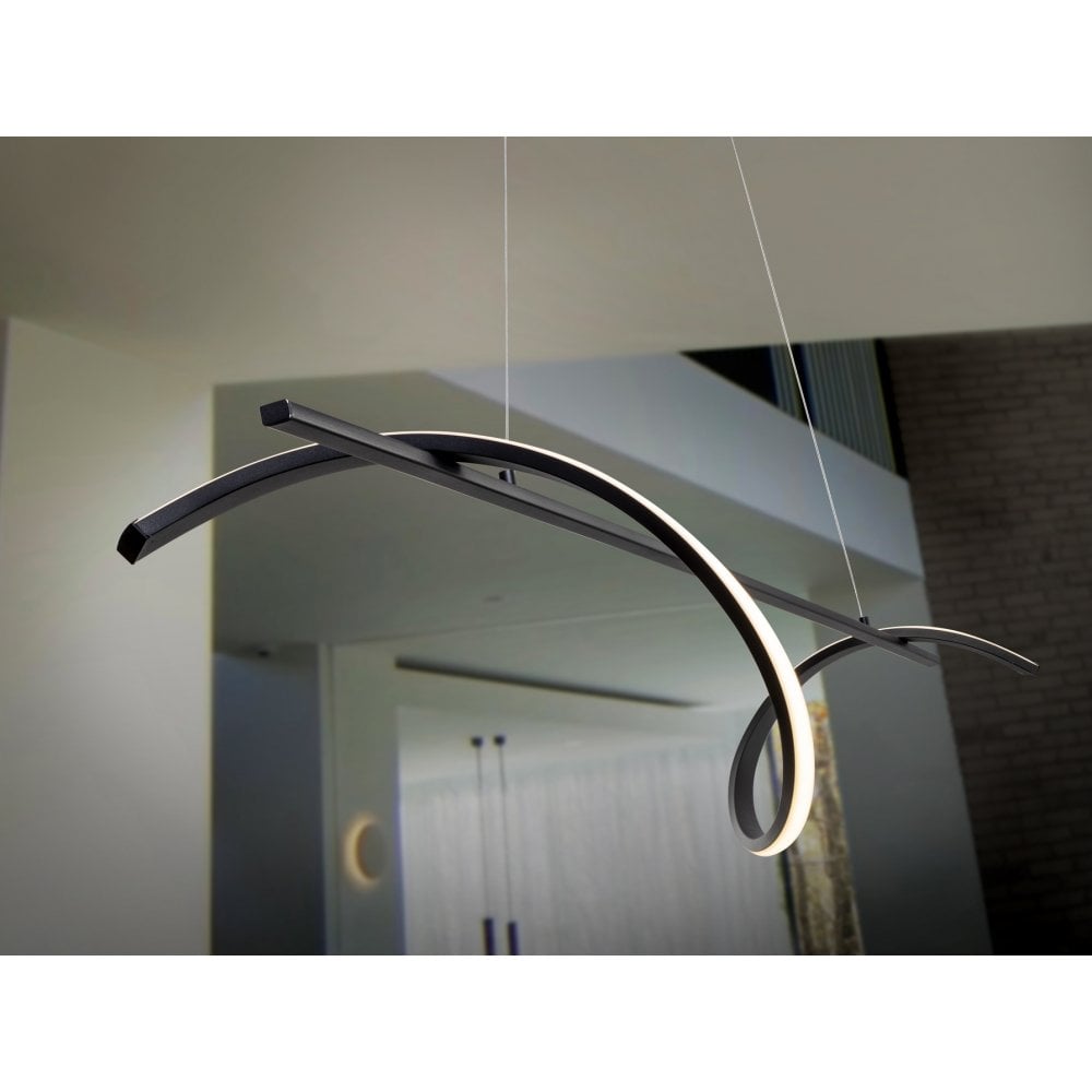 307529 Boa LED Pendant Black
