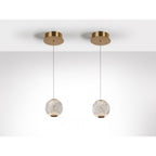 354004 Austral LED 1 Light Pendant Golden