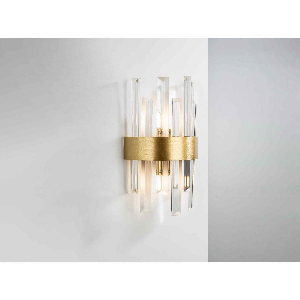 365093 Grace Wall Light 2 Light Golden