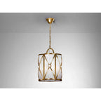 615372 Esparta 3 Light Pendant Gold