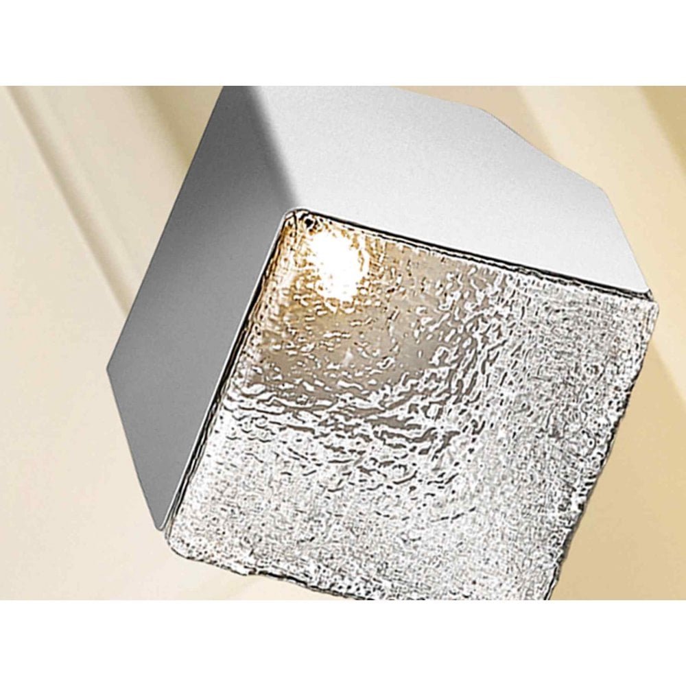 720120 Priscila 1 Light Pendant Chrome EX DISPLAY (1 x ONLY!!)