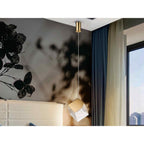 720137 Priscila 1 Light Pendant Gold (S)