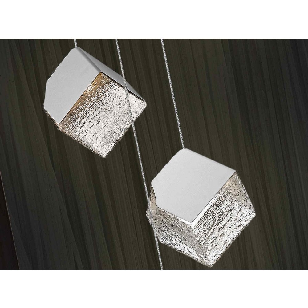 720410 Priscila 4 Light Pendant Chrome EX DISPLAY (1 x ONLY!!)
