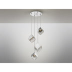 720410 Priscila 4 Light Pendant Chrome EX DISPLAY (1 x ONLY!!)