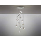 721240 Priscila 12 Light Pendant Chrome EX DISPLAY
