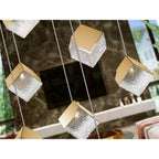 721257 Priscila 12 Light Pendant Gold