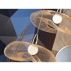 735964 Forma 1 Light Pendant Chrome/Gold