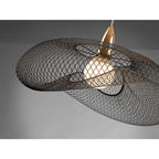 735971 Forma 1 Light Pendant Gold/Black