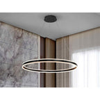 831642 Helia LED Pendant Matt Black