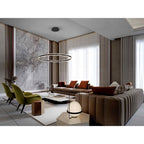 831642 Helia LED Pendant Matt Black