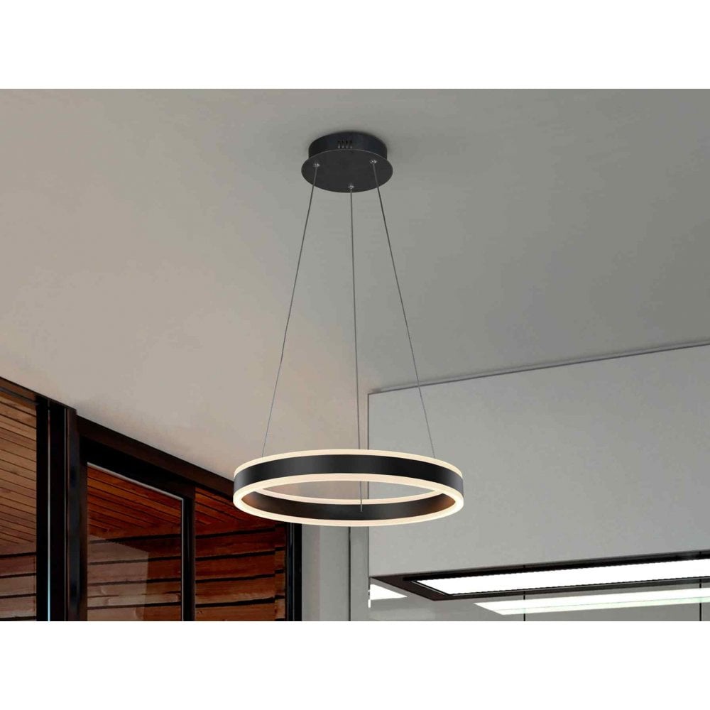 831956 Helia LED Pendant Matt Black
