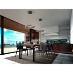 831956 Helia LED Pendant Matt Black