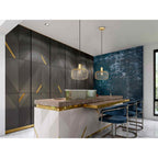 910149 Osiris 1 Light Pendant Gold