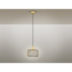 910149 Osiris 1 Light Pendant Gold
