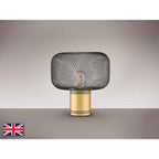 910538UK Osiris Table Lamp 1 Light Black
