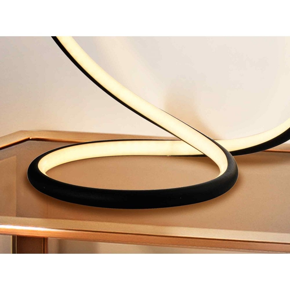 963053UK Infinito LED Table Lamp Black