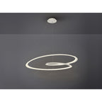 527637 Looping LED Pendant White