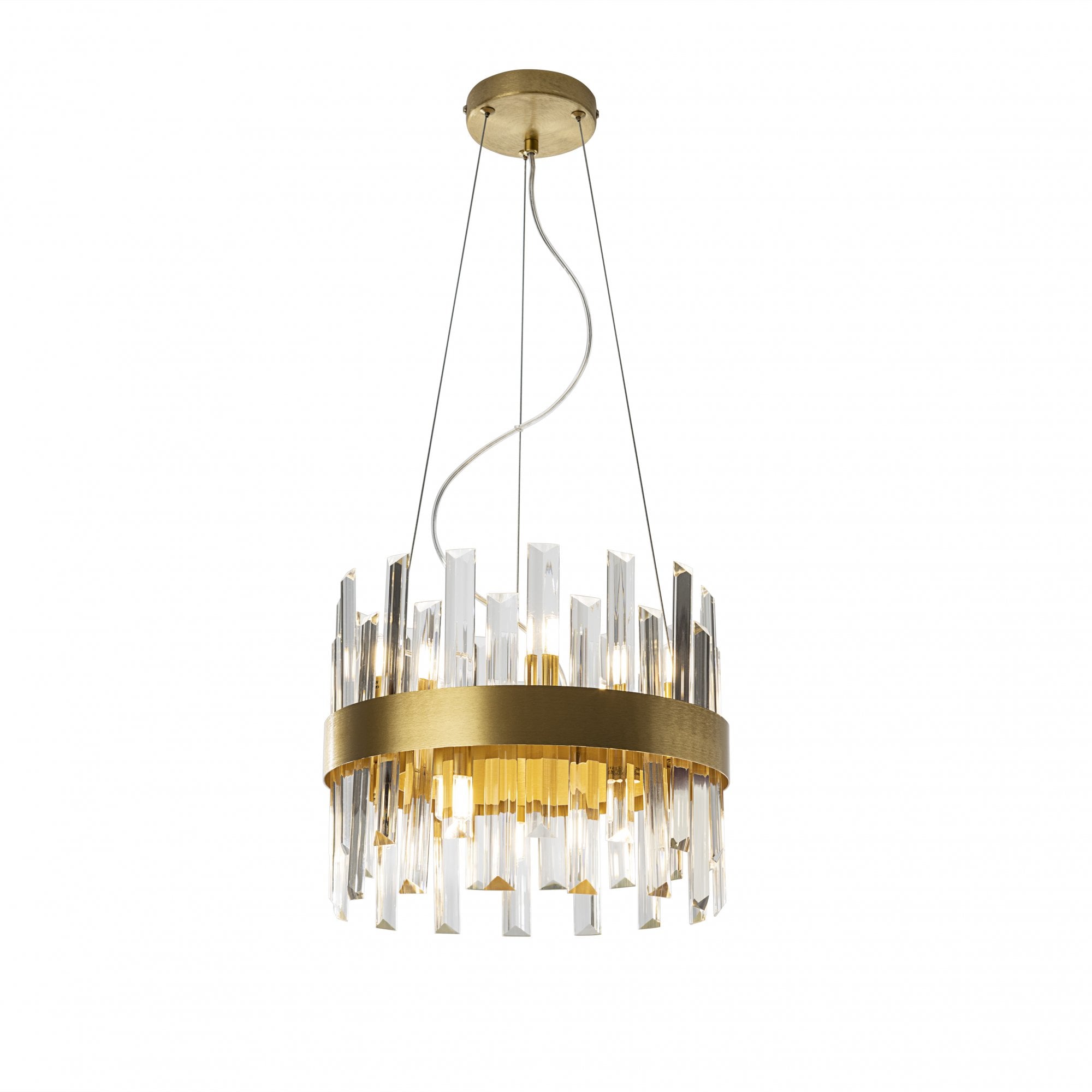 365185 Grace 10 Light Pendant Golden